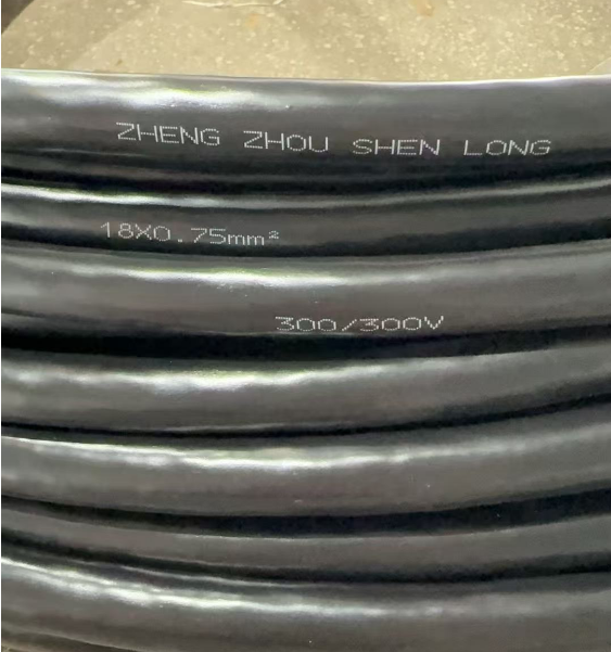 扁平高柔屏蔽电缆18*0.75