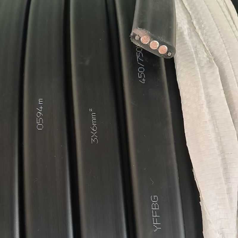 YFFBG移动式卷筒扁电缆 3*6