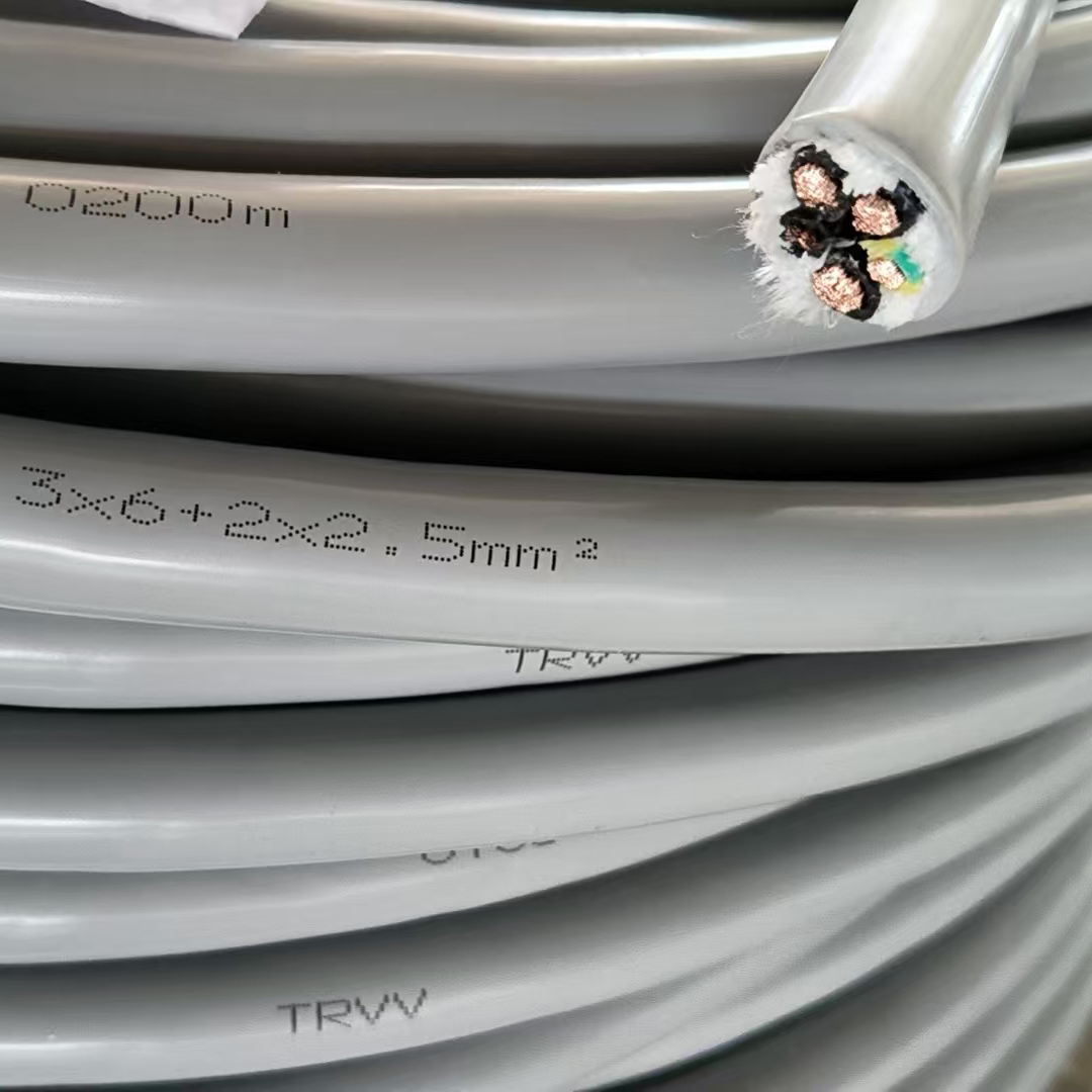 TRVV3x6+2x2.5mm²高柔性拖链动力电缆