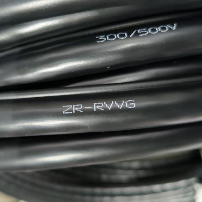 ZR-RVVG阻燃铜芯屏蔽软控制电缆